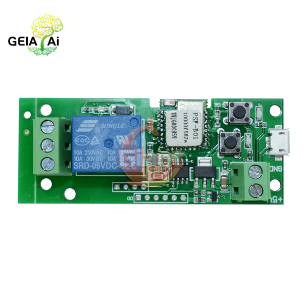 DC 5V 12V 24V eWelink Smart WiFi Relay Module Switch Relay Timer Wireless Remote Control Inching/Self-Locking for Google Home